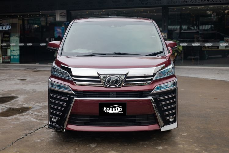 Toyota Vellfire 2018 2.5 Z G Edition Utility-car เบนซิน ไม่ติดแก๊ส เกียร์อัตโนมัติ แดง รูปที่ 3