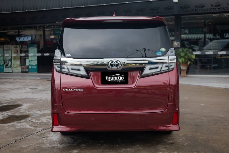 Toyota Vellfire 2018 2.5 Z G Edition Utility-car เบนซิน ไม่ติดแก๊ส เกียร์อัตโนมัติ แดง รูปที่ 4
