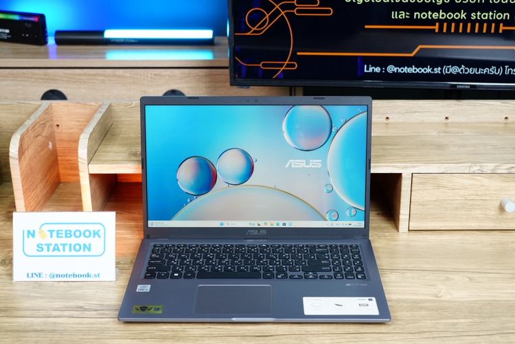 Asus X515JA i5-1035G1 Ram8 SSD512 จอ15.6 FHD สเปคทำงาน เครื่องประมวลผลไว ขายเพียง 7,490.-พร้อมใช้งาน