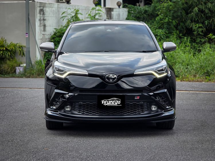 Toyota C-HR 2022 1.8 HEV GR Sport Utility-car ไฮบริด ไม่ติดแก๊ส เกียร์อัตโนมัติ ดำ รูปที่ 3