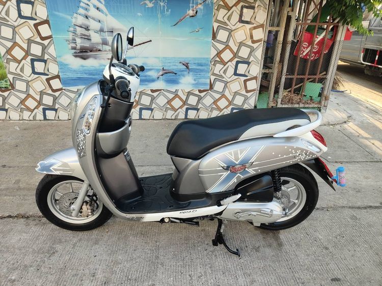 Honda 2013 🛵ยังไงก็ขาย SCOOPY-i ปี 59 เครื่องดี สีสวย สตาร์ทมือ เล่มชุดโอนครบ+เปลี่ยนถ่ายน้ำมันเครื่องฟรี ส่งฟรี30 ก.ม