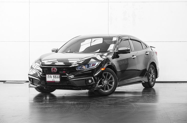 Honda Civic 2019 1.8 EL i-VTEC Sedan เบนซิน ไม่ติดแก๊ส เกียร์อัตโนมัติ ดำ รูปที่ 2