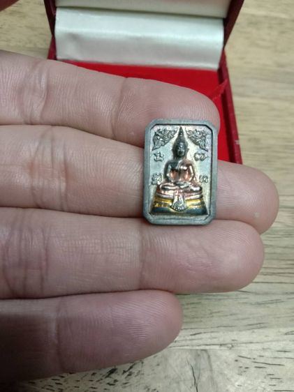 หลวงพ่อโสธร 80 ปีเนื้อเงินของเก่าสภาพเดิมๆ 1 นิ้วเลขใต้ฐาน รูปที่ 6