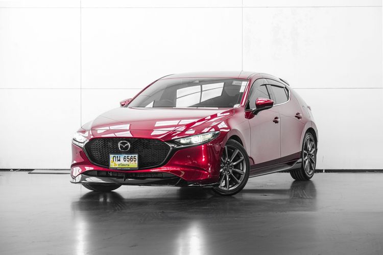 Mazda Mazda3 2019 2.0 SP Sports Sedan เบนซิน ไม่ติดแก๊ส เกียร์อัตโนมัติ แดง รูปที่ 2