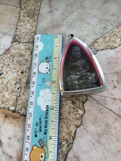 พระเก่าด้านหลังปิดทอง 1 องค์ รูปที่ 16