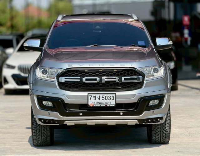 Ford Everest 2017 2.2 Titanium Plus ไฮบริด เกียร์อัตโนมัติ เทา รูปที่ 2