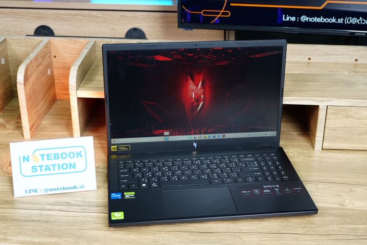 Acer Nitro V 15 i5-13420H RTX-3050(6GB) Ram16 SSD512 จอ15.6 FHD 165Hz จอภาพสวย สเปคเกมมิ่งรุ่นใหม่ ดีไซน์ฝาหลังสุดเท่ เครื่องพร้อมใช้งานประก รูปที่ 3