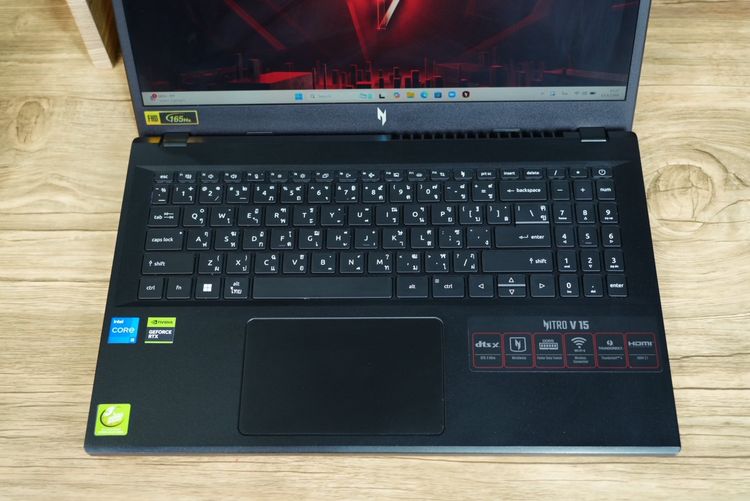 Acer Nitro V 15 i5-13420H RTX-3050(6GB) Ram16 SSD512 จอ15.6 FHD 165Hz จอภาพสวย สเปคเกมมิ่งรุ่นใหม่ ดีไซน์ฝาหลังสุดเท่ เครื่องพร้อมใช้งานประก รูปที่ 5