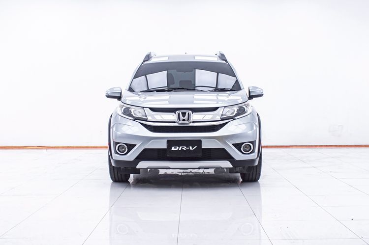 Honda BR-V 2016 1.5 SV Utility-car เบนซิน ไม่ติดแก๊ส เกียร์อัตโนมัติ เทา รูปที่ 4