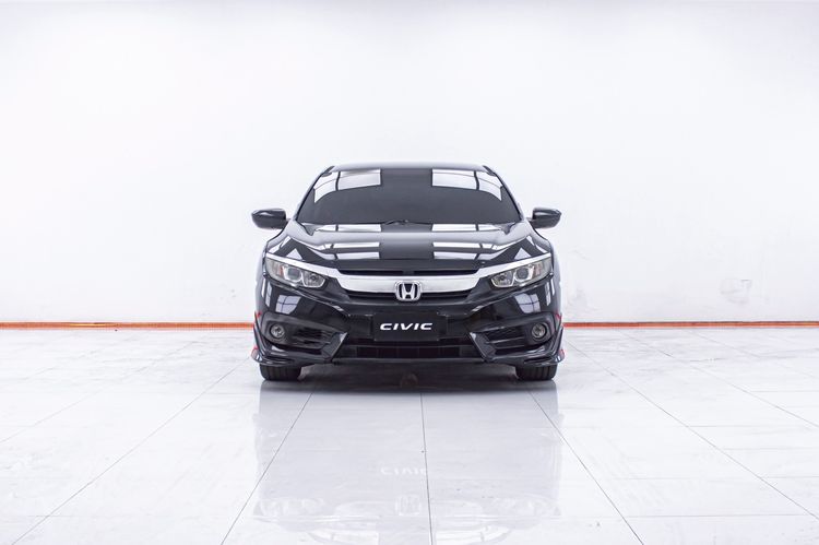 Honda Civic 2017 1.8 E i-VTEC Sedan เบนซิน ไม่ติดแก๊ส เกียร์อัตโนมัติ ดำ รูปที่ 4
