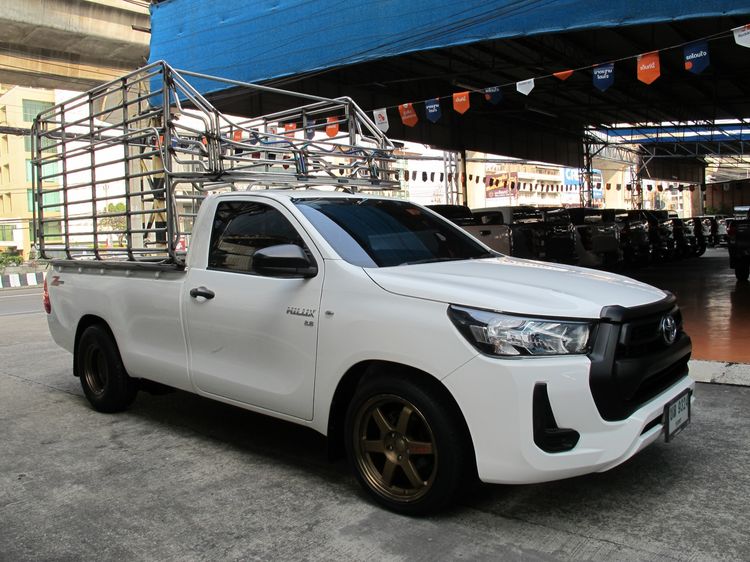Toyota Hilux Revo 2022 2.8 ENTRY STANDARD CAB Pickup ดีเซล ไม่ติดแก๊ส เกียร์ธรรมดา ขาว รูปที่ 2