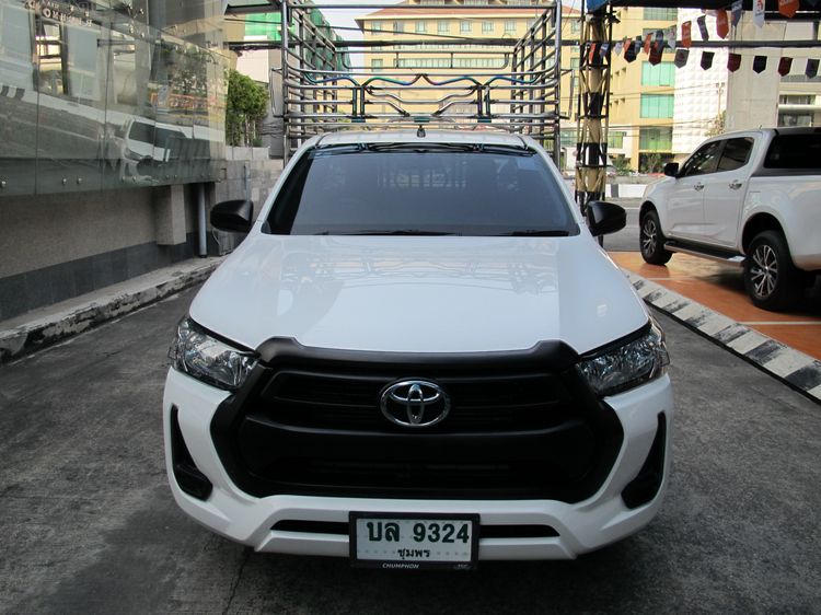 Toyota Hilux Revo 2022 2.8 ENTRY STANDARD CAB Pickup ดีเซล ไม่ติดแก๊ส เกียร์ธรรมดา ขาว รูปที่ 3