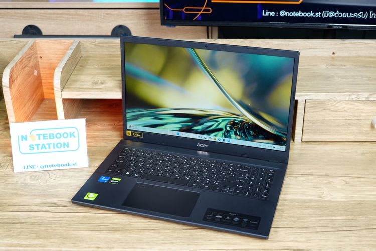 Acer Aspire 7 i5-1240P Ram16 GTX1650(4GB) SSD512 จอ15.6 FHD 144Hz สเปคมีการ์ดจอแยก มีไฟใต้คีย์บอร์ด เครื่องพร้อมใช้งาน ขายเพียง 11,990.- รูปที่ 4