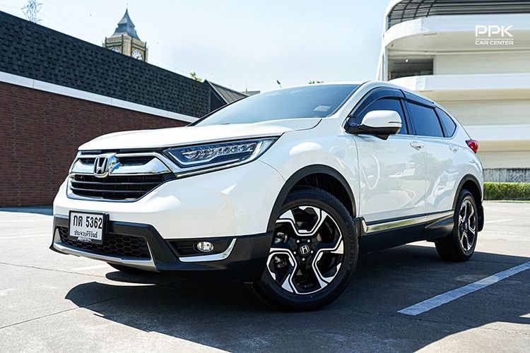 รถ Honda CR-V 2.4 EL 4WD สี ขาว