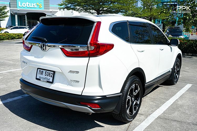 Honda CR-V 2017 2.4 EL 4WD Utility-car เบนซิน ไม่ติดแก๊ส เกียร์อัตโนมัติ ขาว รูปที่ 4