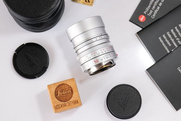 Leica Summilux-M 50mm f1.4 Asph. E46 11892 สภาพสวย รูปที่ 9