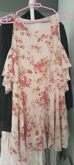 เดรสลายดอก  ขายถูก มือ2 รูปที่ 3