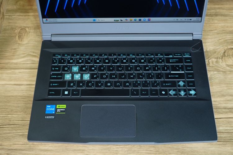 MSI THIN 15 i5-12450H RTX2050(4GB) Ram8 SSD512 จอ15.6 FHD IPS 144Hz เกมมิ่งสเปคใหม่ ดีไซน์สวยน้ำหนักเบา มีประกันศูนย์ เพียง 15,990.- เครื่อง รูปที่ 5