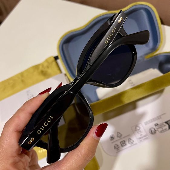  Used Like New แว่นตากันแดดผู้หญิง GUCCI แท้ รูปที่ 4