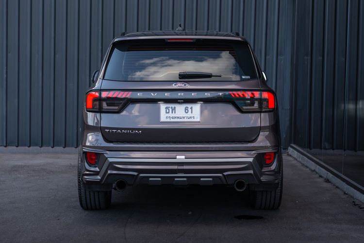 Ford Everest 2023 2.0 Bi-Turbo Titanium+ Utility-car ดีเซล ไม่ติดแก๊ส เกียร์อัตโนมัติ บรอนซ์ทอง รูปที่ 3