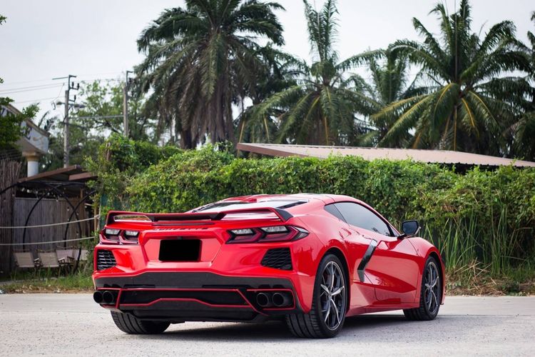 Chevrolet Corvette 2021 5.7 Sedan เบนซิน ไม่ติดแก๊ส เกียร์อัตโนมัติ แดง รูปที่ 2