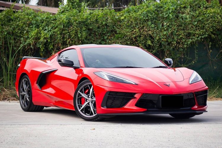 รถ Chevrolet Corvette 5.7 สี แดง