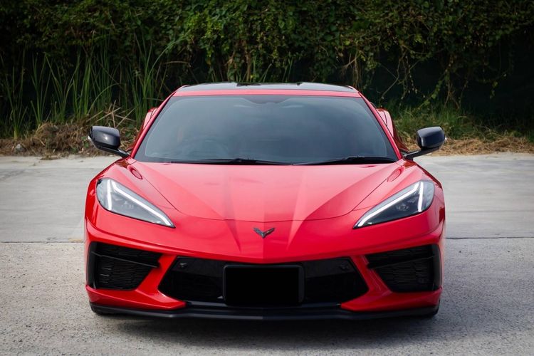 Chevrolet Corvette 2021 5.7 Sedan เบนซิน ไม่ติดแก๊ส เกียร์อัตโนมัติ แดง รูปที่ 3