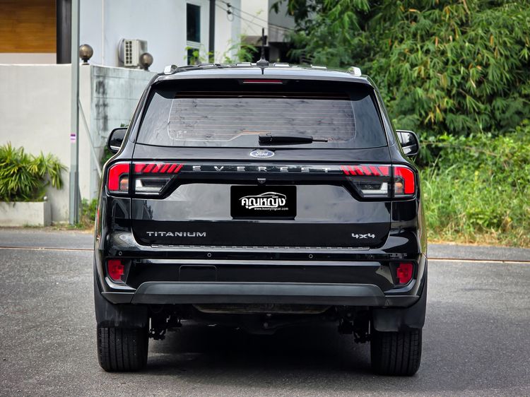 Ford Everest 2022 2.0 Titanium Plus 4WD Utility-car ดีเซล ไม่ติดแก๊ส เกียร์อัตโนมัติ ดำ รูปที่ 4