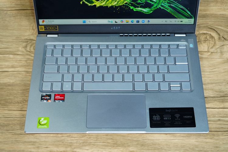 Acer Swift Go Ryzen5-7530U Ram16 SSD512 จอ14 IPS คีย์บอร์ดไฟ เบาบางเหมาะแก่การพกพา เพียง 9,990.- รูปที่ 5
