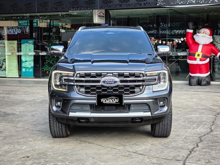 Ford Everest 2022 2.0 Titanium Plus Utility-car ดีเซล ไม่ติดแก๊ส เกียร์อัตโนมัติ เทา รูปที่ 3