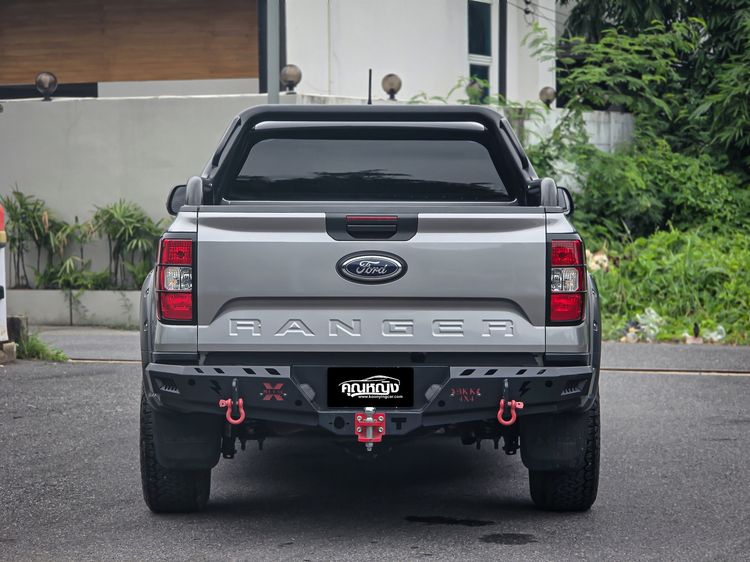 Ford Ranger 2022 2.0 Turbo Hi-Rider XL+ Pickup ดีเซล ไม่ติดแก๊ส เกียร์ธรรมดา เทา รูปที่ 4