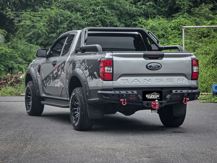 Ford Ranger 2022 2.0 Turbo Hi-Rider XL+ Pickup ดีเซล ไม่ติดแก๊ส เกียร์ธรรมดา เทา รูปที่ 2