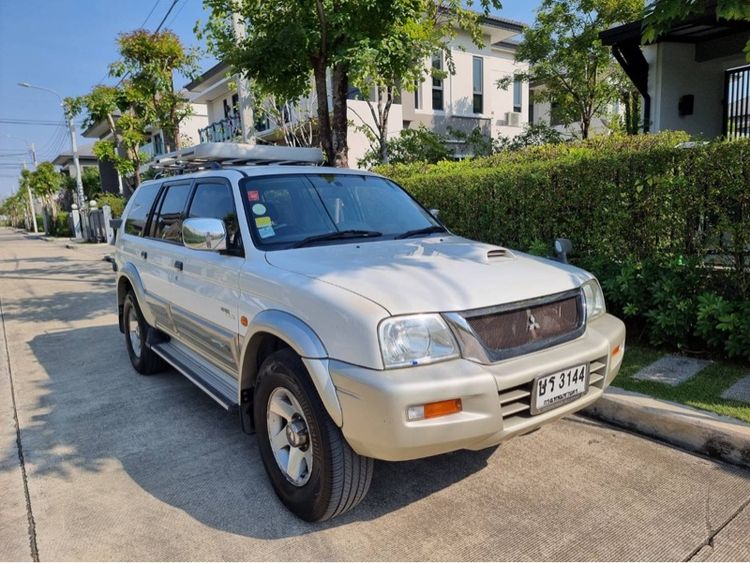 Mitsubishi Strada G Wagon 2004 2.8 GLX 4WD ดีเซล เกียร์ธรรมดา ขาว รูปที่ 2