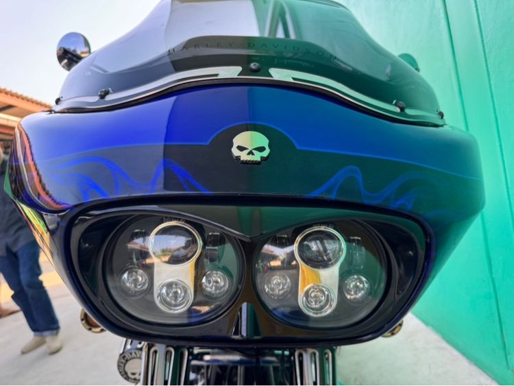  Road glide สีน้ำเงินตรงรุ่น ปี2012 CVO รูปที่ 14