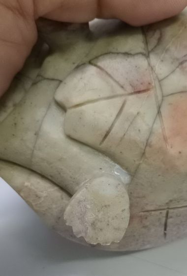 3020-ของหายากครับ เต่าเนื้อหินแกะ หลวงพ่อสนิท วัดลำบัวลอย ตัวใหญ่มาก มีน้ำหนัก ขนาดกว้างยาว 4x7 นิ้ว สูงรวมประมาณ 4 นิ้ว รูปที่ 18