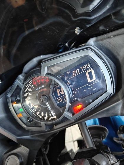 kawasaki ninja400 2018 ไมล์ 20798  รถสวย เช็คระยะเข้าศูนย์ตลอด รูปที่ 3