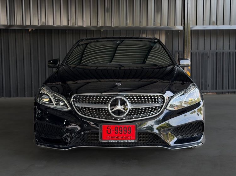 Mercedes-Benz E-Class 2013 E300 Sedan ไฮบริด ไม่ติดแก๊ส เกียร์อัตโนมัติ ดำ รูปที่ 2