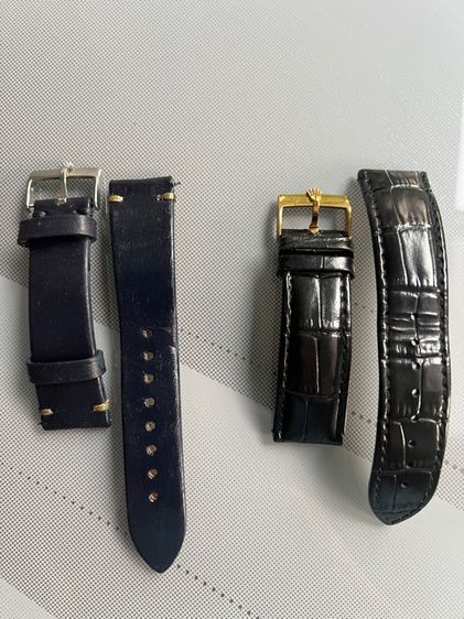 สายหนังแท้ พร้อมบัคเคิ้ล rolex sz 21-22