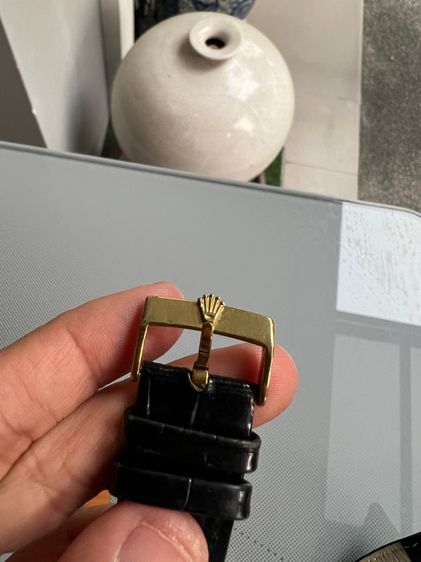 สายหนังแท้ พร้อมบัคเคิ้ล rolex sz 21-22 รูปที่ 4