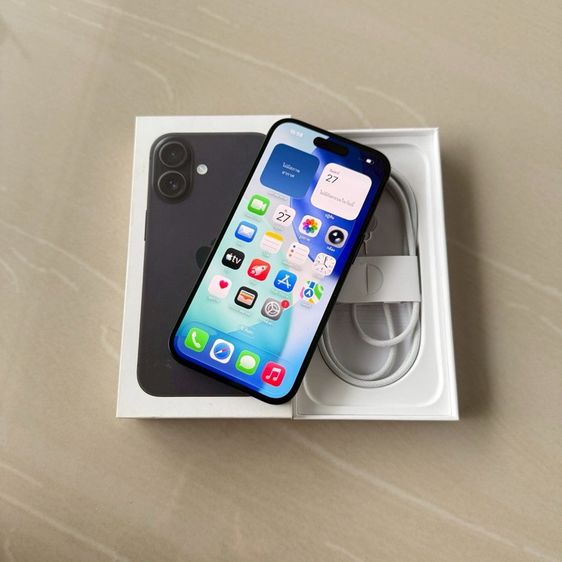 128 GB iphone 16 128g ประกันศูนย์หมดเมษายน