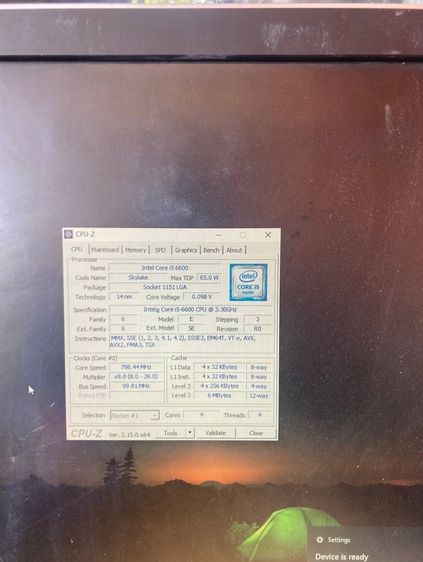 ยกเคส พร้อมใช้งาน I5 6600 แรม DDR4 8G ฮาร์ดดิส 1000 G รูปที่ 3