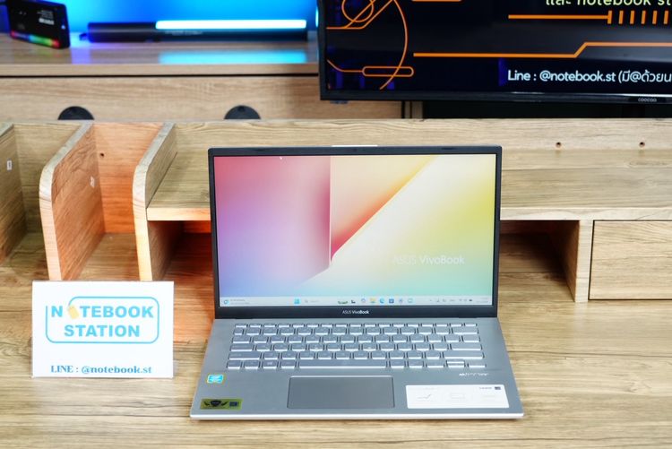 อื่นๆ วินโดว์ 4 กิกะไบต์ ไม่ใช่ Asus VivoBook 14 Intel Pentium 4417U Ram4 SSD128GB+HDD1TB จอ14 FHD สเปคงานเอกสารใช้งานทั่วไป พร้อมใช้งาน ขายเพียง 5,490.-