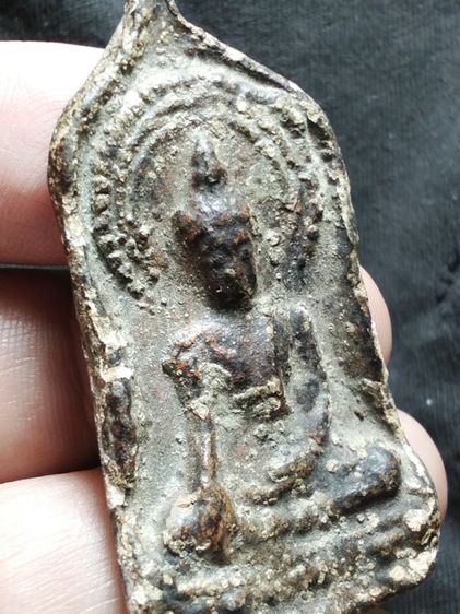 พระเนื้อตะกั่วสนิมแดงครับไม่ทราบวัด รูปที่ 12