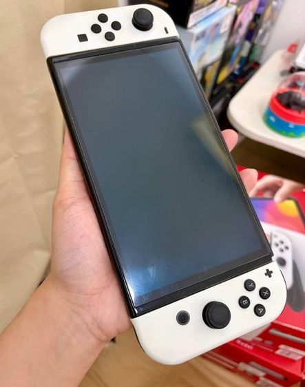 NINTENDO SWITCH OLED สีขาว+เกมนารูโตะ 3 ภาค รูปที่ 2