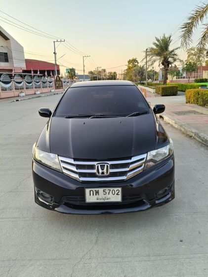 รถ Honda City 1.5 V CNG สี ดำ