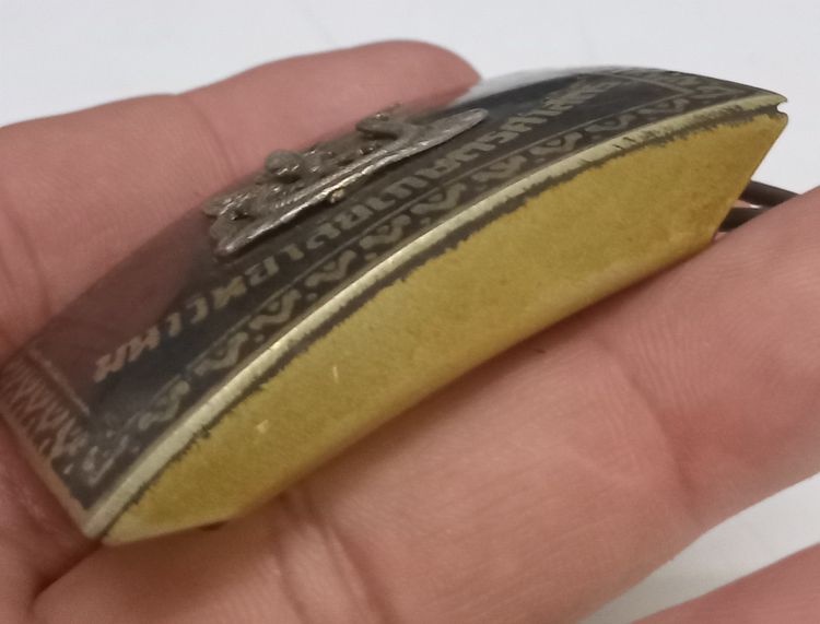 3026-หัวเข็มขัดมหาวิทยาลัยเกษตรศาสตร์ลงถม หน้ากากเงิน ขนาด  3.5x5.5 ซม รูปที่ 10