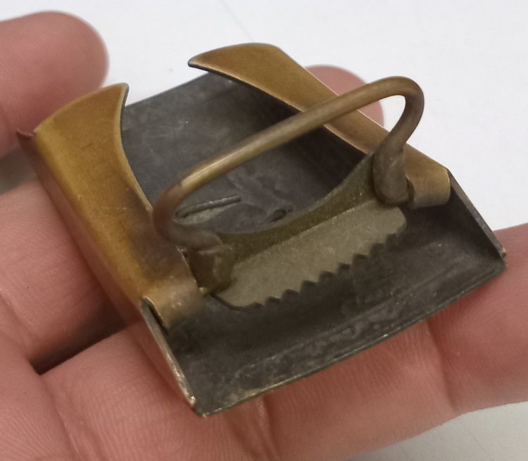 3026-หัวเข็มขัดมหาวิทยาลัยเกษตรศาสตร์ลงถม หน้ากากเงิน ขนาด  3.5x5.5 ซม รูปที่ 5