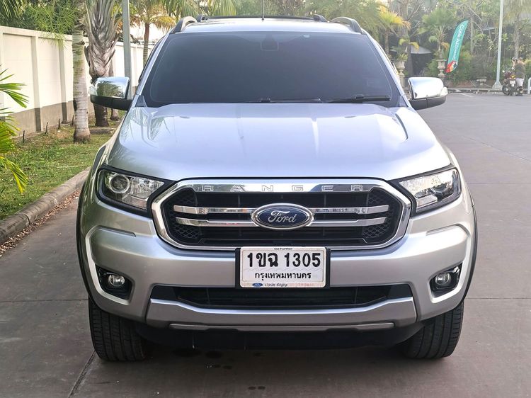 Ford Ranger 2018 2.0 Hi-Rider Limited Pickup ดีเซล ไม่ติดแก๊ส เกียร์อัตโนมัติ เทา รูปที่ 2