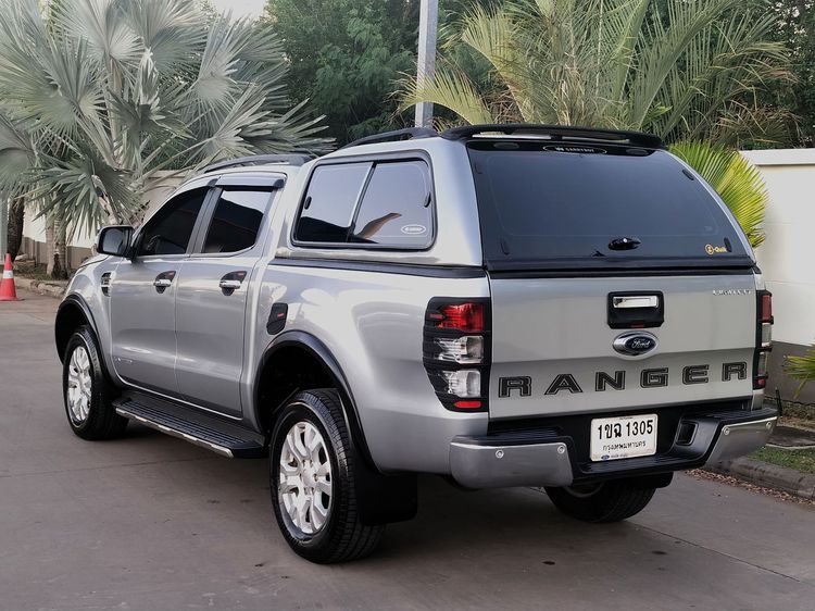 Ford Ranger 2018 2.0 Hi-Rider Limited Pickup ดีเซล ไม่ติดแก๊ส เกียร์อัตโนมัติ เทา รูปที่ 4