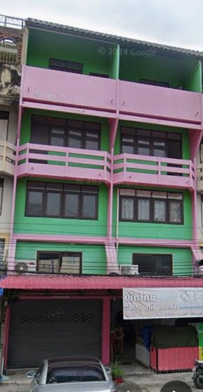 อาคารพาณิชย์ 16 ตรว พร้อมคนเช่า (มี 2 ห้องติดกัน)